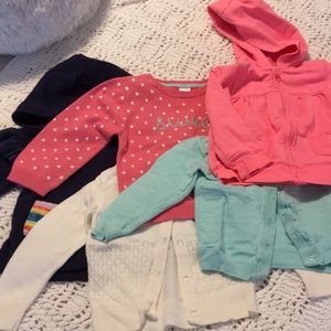 Lot of 18m sweaters and sweatshirts